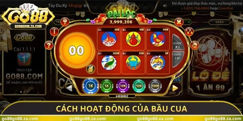 Cách hoạt động của Bầu cua