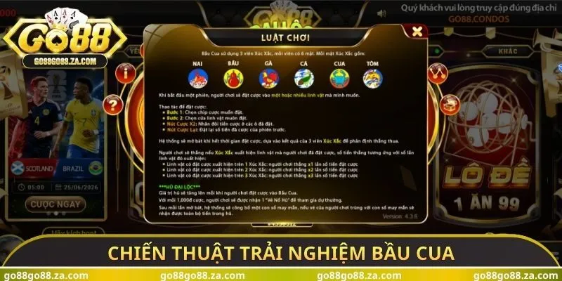 Chiến thuật trải nghiệm Bầu cua