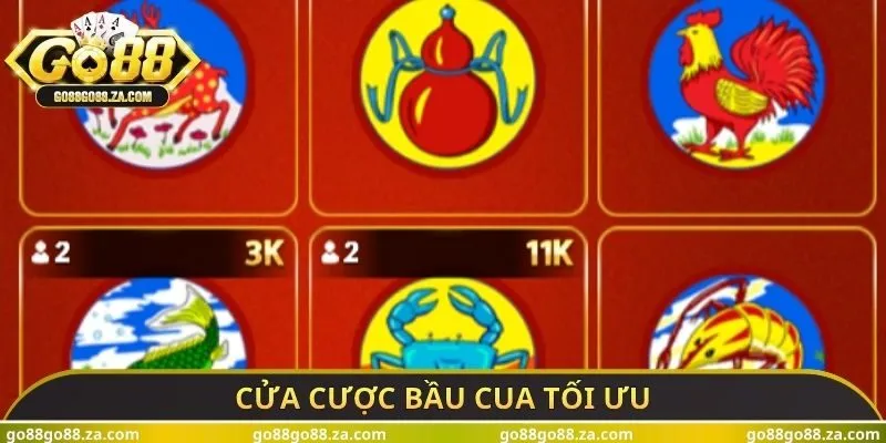 Cửa cược Bầu cua tối ưu