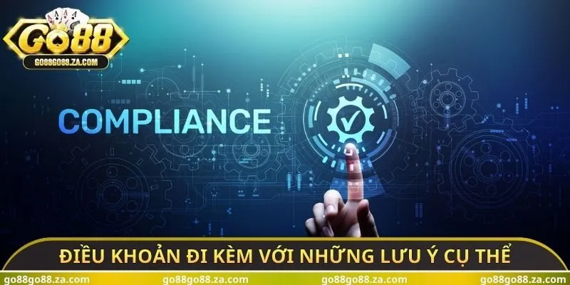 Điều khoản đi kèm với những lưu ý cụ thể