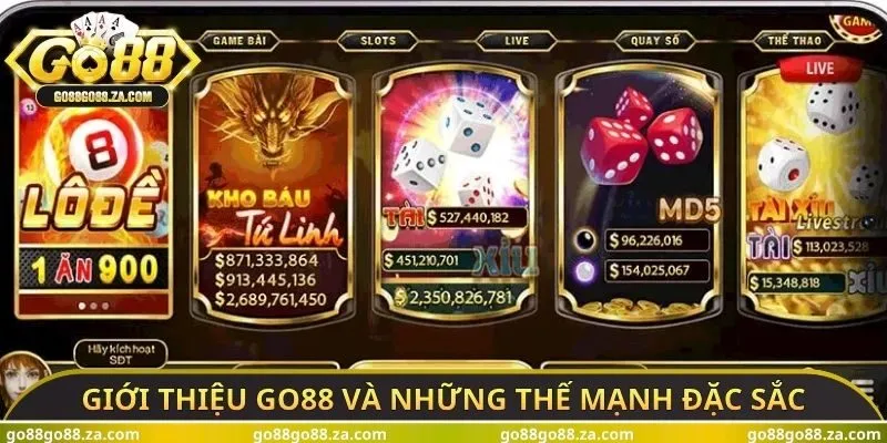 Giới thiệu GO88 và những thế mạnh đặc sắc