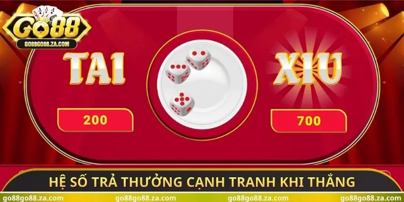 Hệ số trả thưởng cạnh tranh khi thắng