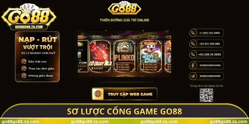 Sơ lược cổng game GO88